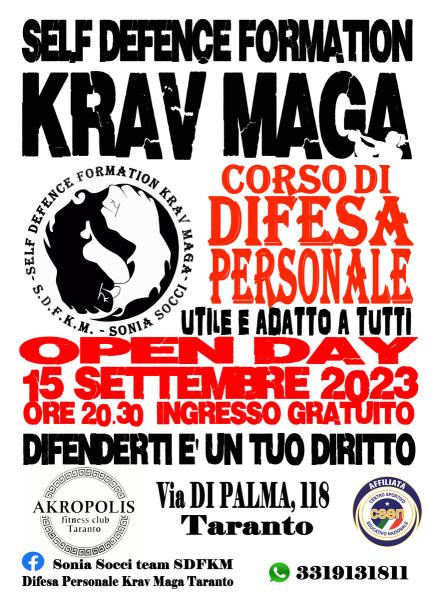 Open Day KRAV MAGA - Difesa Personale per tutti