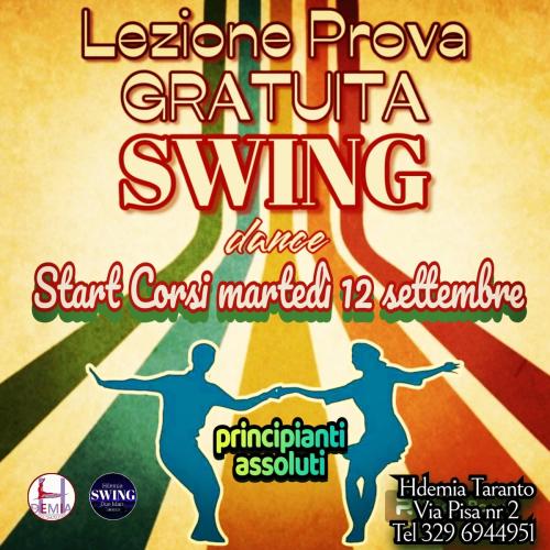 Corso di Ballo SWING per Principianti Assoluti