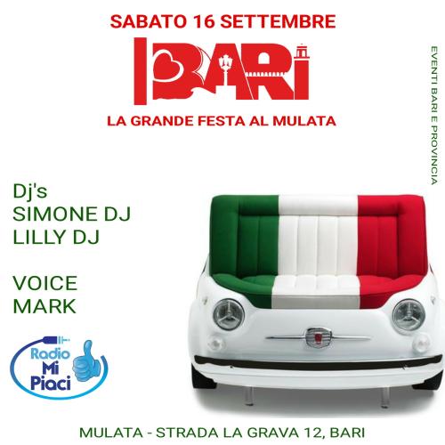 I LOVE BARI - BALLO E PANZEROTTI LIVE