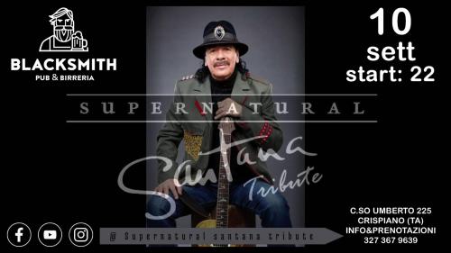 SUPERNATURAL Santana Tribute in concerto