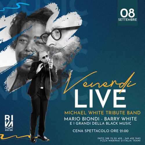 Michael White - Cover Band Mario Biondi & Barry White live a Trani