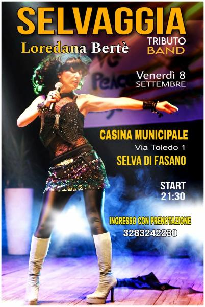 Selvaggia tribute band Loredana Bertè