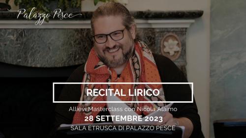 Recital lirico [Allievi Masterclass Nicola Alaimo]