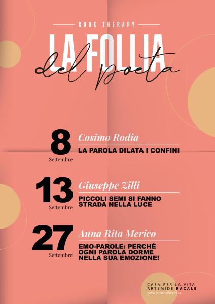 La follia dei poeti. Giuseppe Zilli ospite della Casa per la Vita "Artemide" di Racale