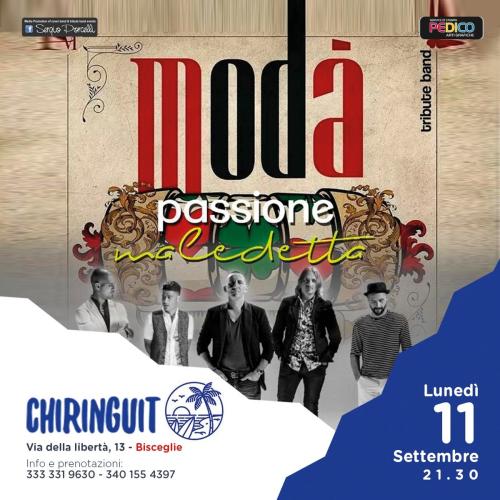Passione Maledetta - Tribute Band Modà live a Bisceglie