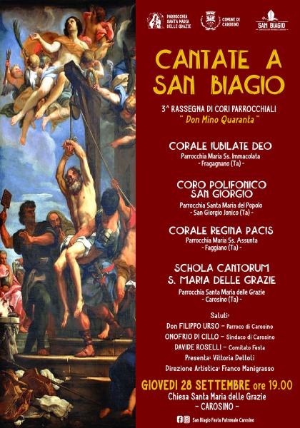 Cantate a San Biagio
