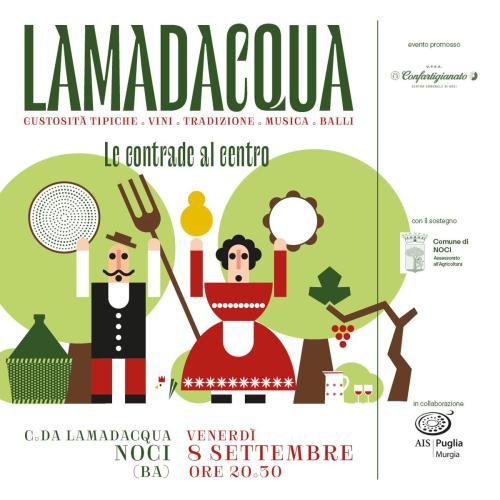 Lamadacqua Food, festa di vini, musica e sapori