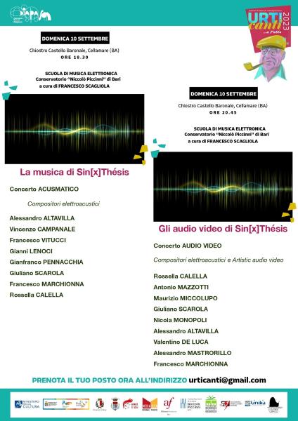Sin[x]Thésis acusmonio e audio video