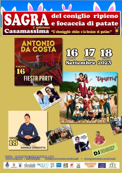 Sagra Coniglio e Focaccia - Musica e Performance