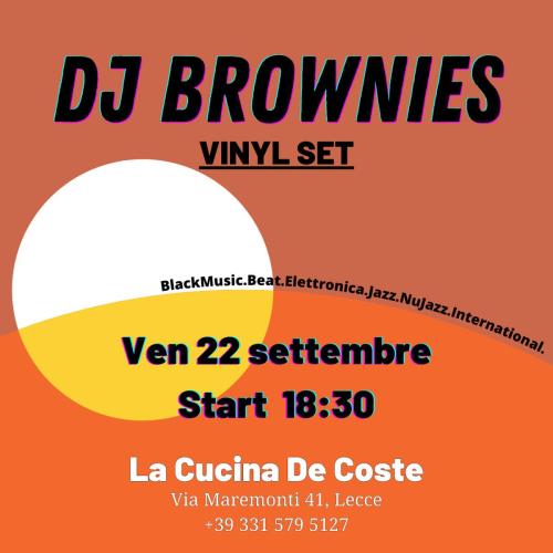 Vinyl Set - DJ BROWNIES - Lecce Centro Storico