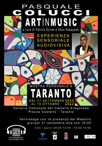 Mostra personale di Pasquale Colucci ART IN MUSIC