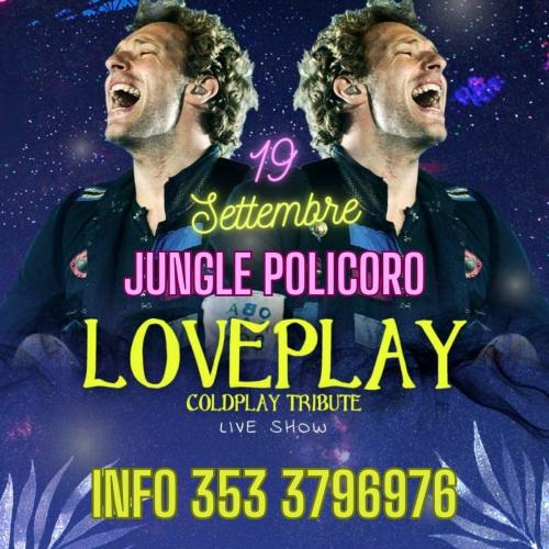 Loveplay Coldplay Tribute live al Jungle