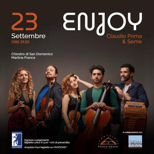 ENJOY. CLAUDIO PRIMA & SEME