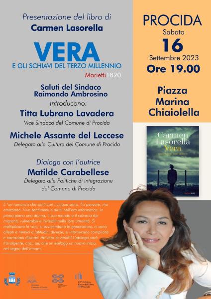 Carmen Lasorella alla 63° Fiera del Libro di Procida