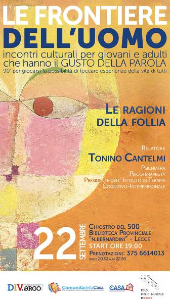 Tonino Cantelmi, "Le ragioni della follia"