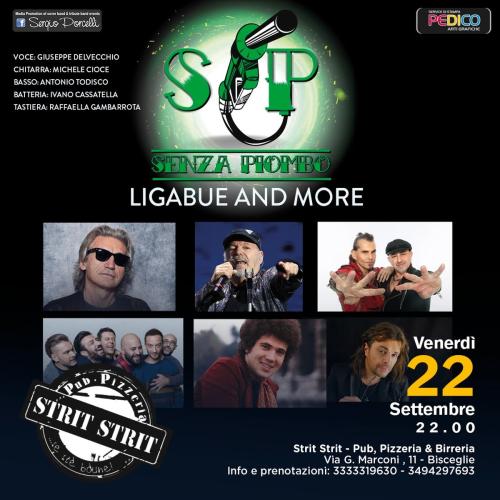 SENZA PIOMBO - Ligabue & more tribute band live a Bisceglie Strit Strit