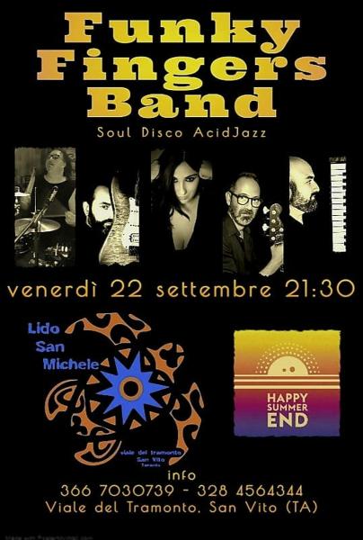 Funky Fingers Band Live Happy Summer End