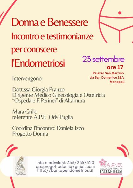 Benessere Donna- Incontro sull'endometriosi