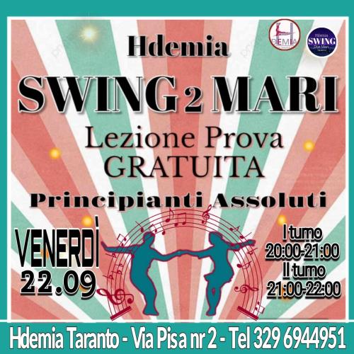 Ballo SWING lezione prova GRATUITA per Principianti Assoluti