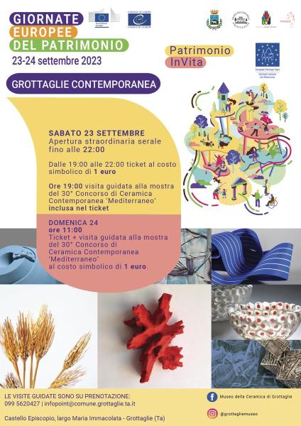 Giornate Europee del Patrimonio 2023: Grottaglie Contemporanea