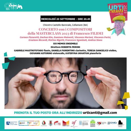 9 compositori con Francesco FILIDEI