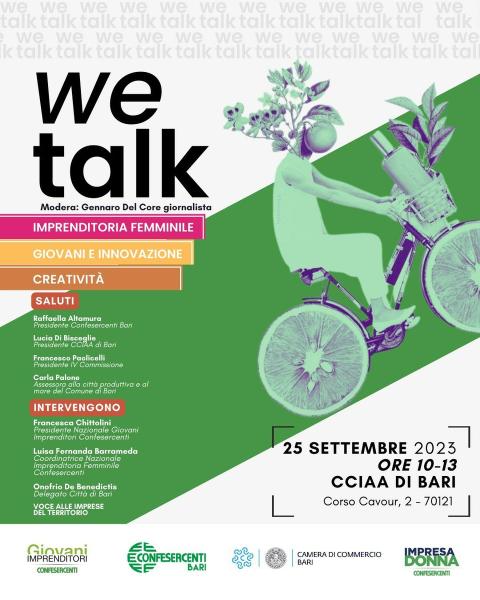 “We talk”: a Bari un convegno sulle opportunità per giovani