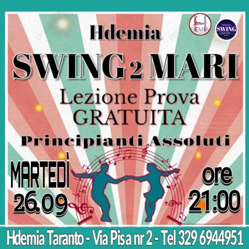 Ballo SWING lezione prova GRATUITA per Principianti Assoluti