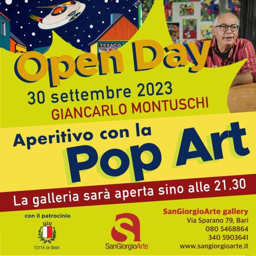 Aperitivo con la POP ART - Giancarlo Montuschi