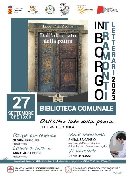Elena Dell'Aquila presenta DALL'ALTRO LATO DELLA PAURA