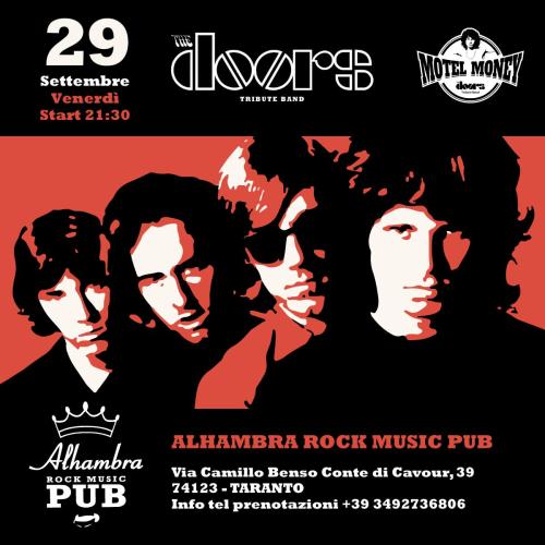 THE DOORS Tribute Band - Alhambra Rock Music Pub - Taranto