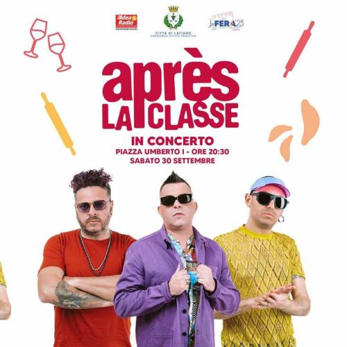 Après la Classe in concerto per La Fera