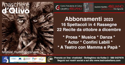 Festival Multidisciplinare MASCHERE D'OLIVO