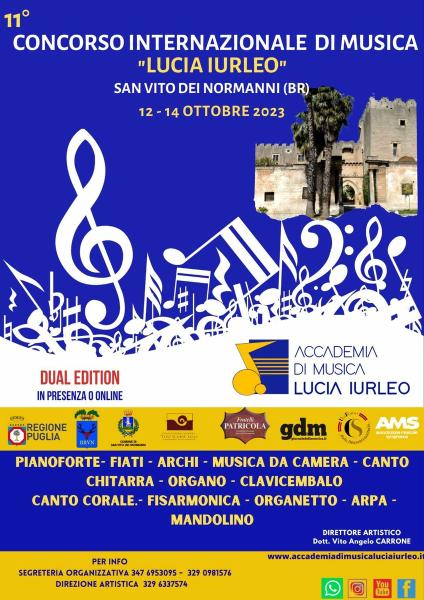 11° Concorso Internazionale di Musica "lucia Iurleo" 2023