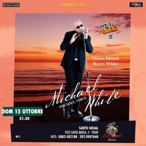 Michael White - Cover Band Mario Biondi live a Trani Santo Graal