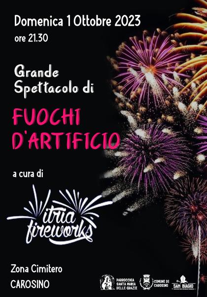 Grande Spettacolo di Fuochi Pirotecnici