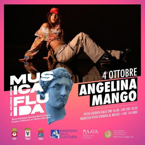 MUSICA FLUIDA Angelina Mango al Museo MarTa