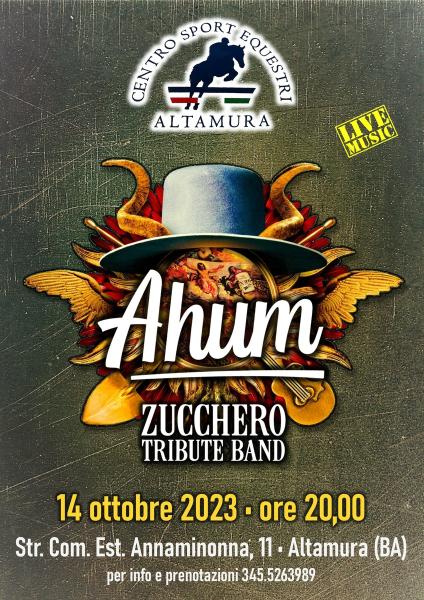 AHUM - Zucchero Tribute Band In Concerto
