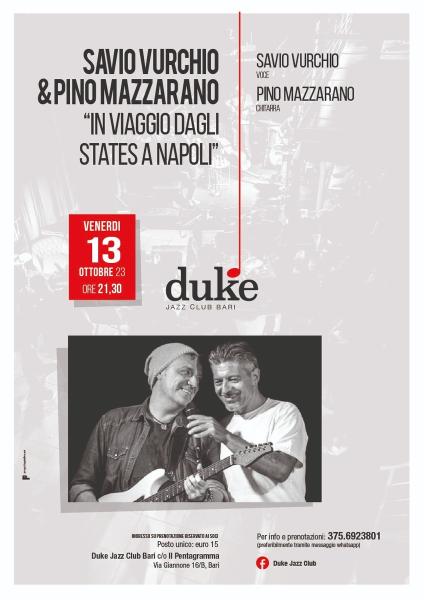 Savio Vurchio & Pino Mazzarano - “In viaggio dagli States a Napoli”