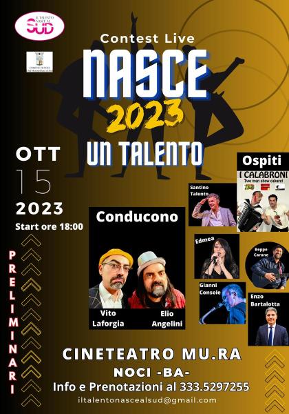 NASCE UN TALENTO contest live