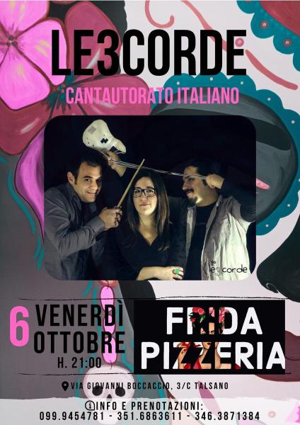 Le3corde in concerto @ PIZZERIA FRIDA