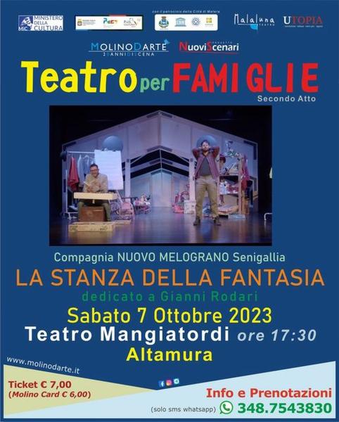 LA STANZA DELLA FANTASIA - omaggio a Rodari