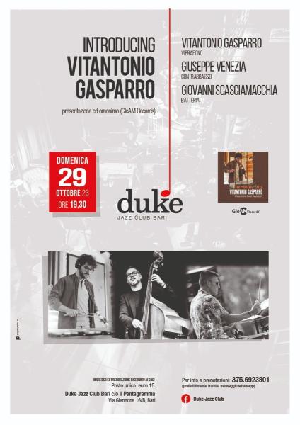 "Introducing Vitantonio Gasparro"
