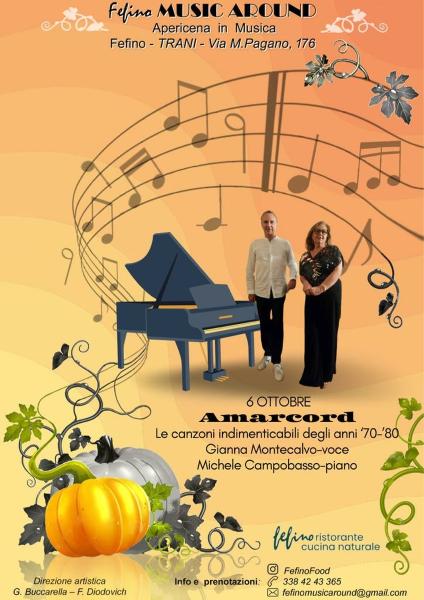 Fefino Music Around Duo Gianna Montecalvo e Michele Campobasso