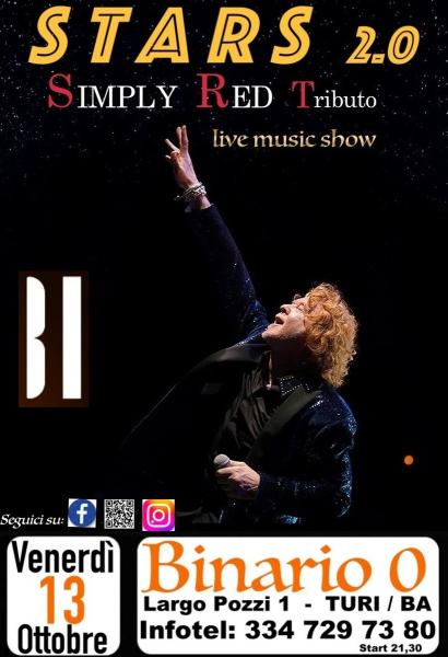 SIMPLY RED by STARS 2.0 - Simply Red Tributo at BINARIO ZERO