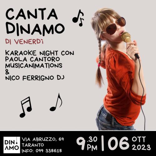 CantaDinamo - Karaoke Night