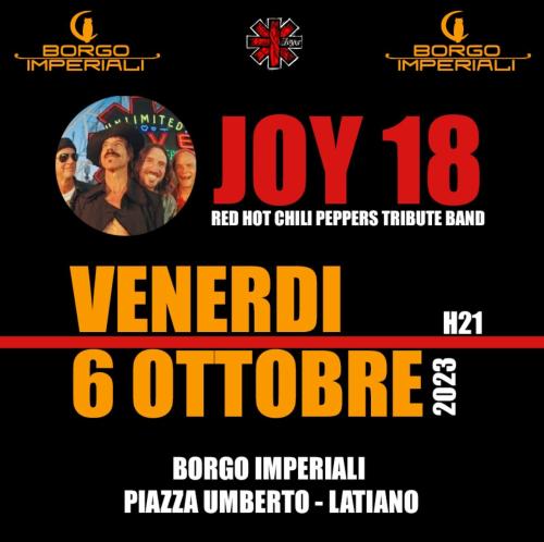 Joy 18 Red Hot Chili Peppers Tribute Band live @ Borgo Imperiali