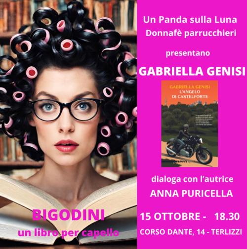"BIGODINI - Un libro per capello" presenta Gabriella Genisi con "L'Angelo di Castelforte" , Rizzoli editori