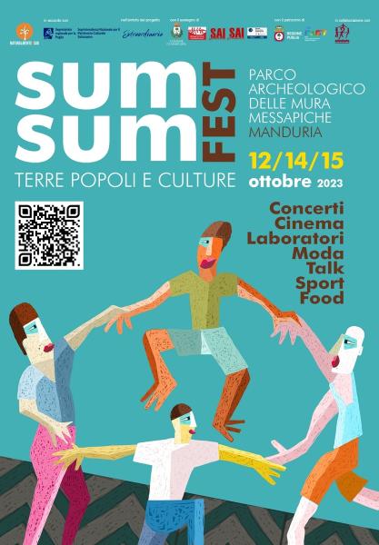 "SUM SUM FEST, Terre Popoli e Culture" – Concerti, Cinema, Laboratori, Moda, Talk, Sport, Food, a Manduria sabato 14 e domenica 15 ottobre