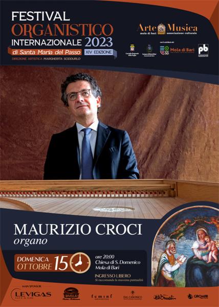 Maurizio Croci a Mola per il Festival Organistico Internazionale