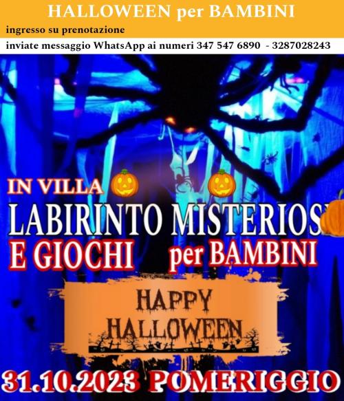 Halloween per Bambini Labirinto mistero